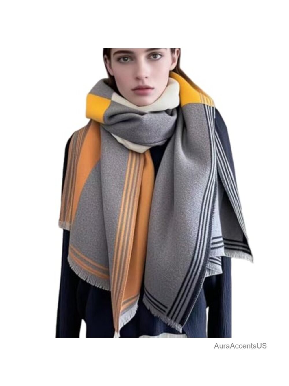 Women's Dressy Evening Pashmina Shawl Wrap Poncho Blanket Travel Cape